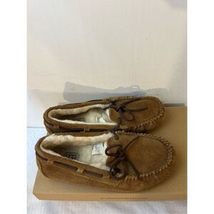 Ugg brown furlined slippers‎ womens size 7